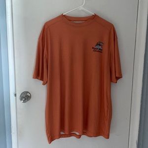 Worldwide sportsman orange fishing shirt